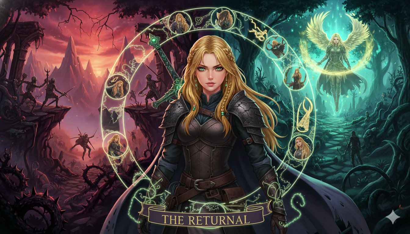 Cover art for Returnal, an adventure scenario on AI Dungeon