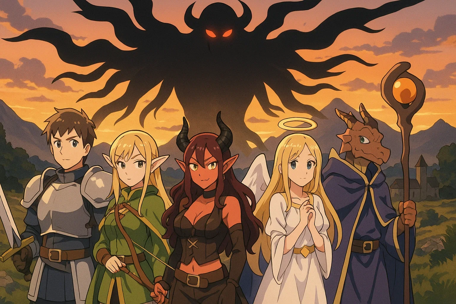 Cover art for Adventure: Impossible, a medieval scenario on AI Dungeon