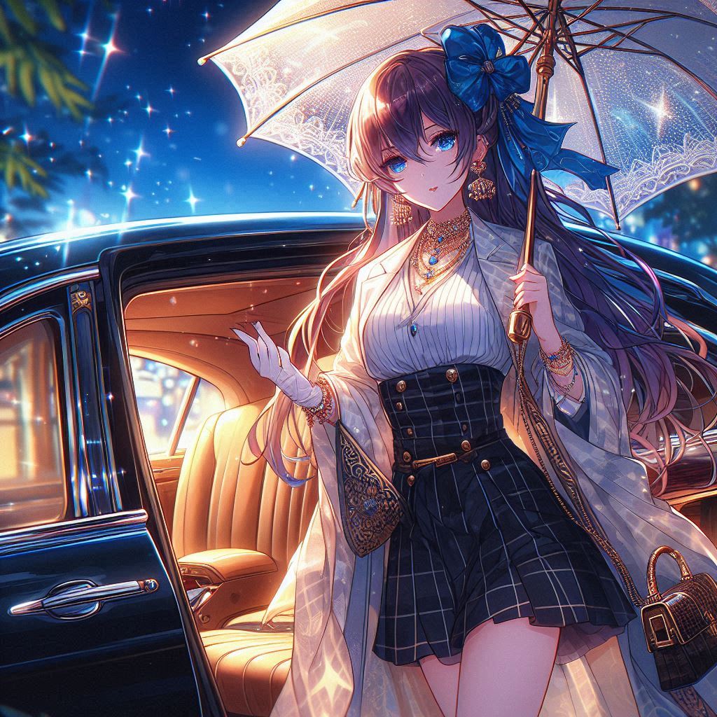Cover art for The true elegance, a romance scenario on AI Dungeon