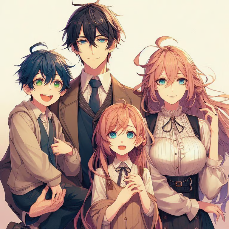 Cover art for My new family, an elf scenario on AI Dungeon