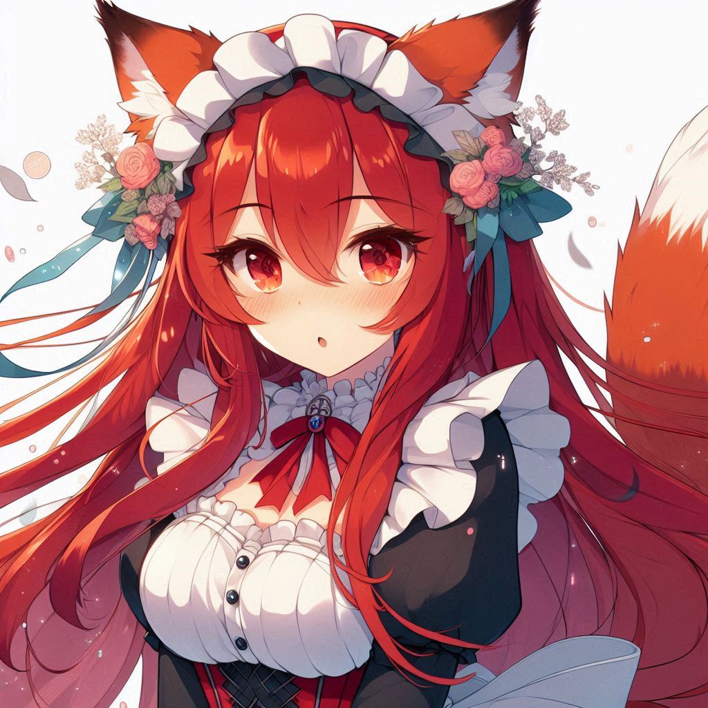 Cover art for The love curse of fox maid, a romance scenario on AI Dungeon