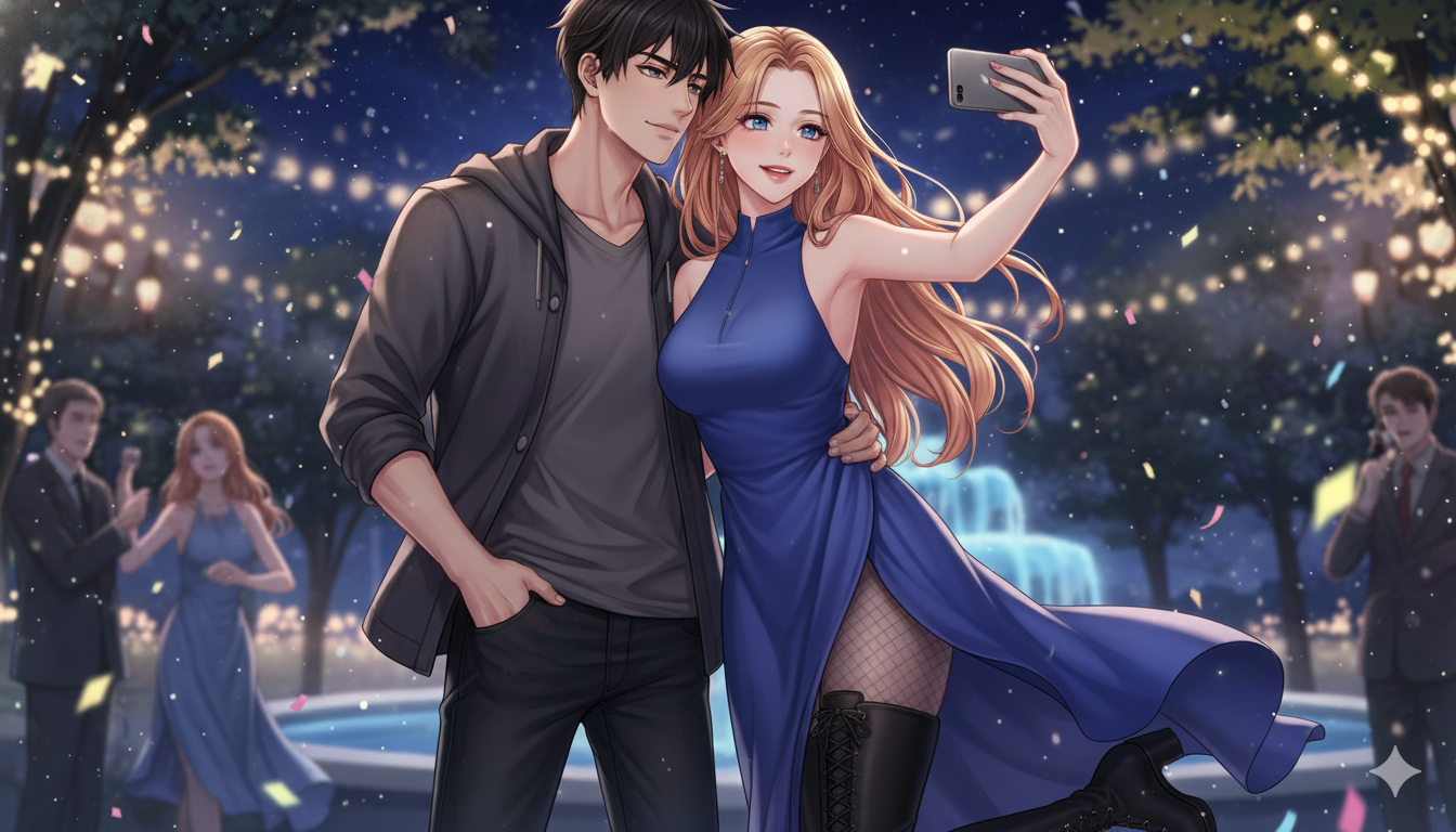 Cover art for Influencers, a couple scenario on AI Dungeon