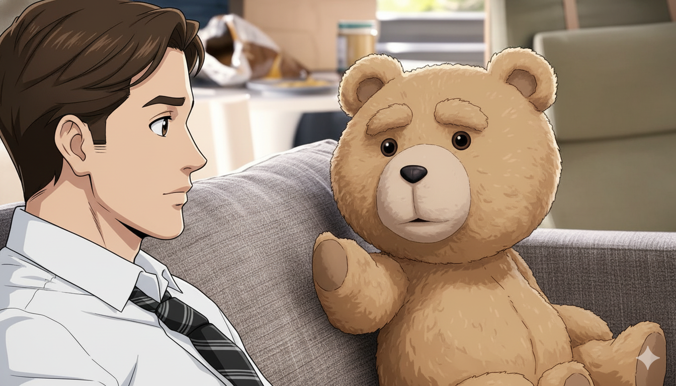 Cover art for TED, an inspiria series scenario on AI Dungeon