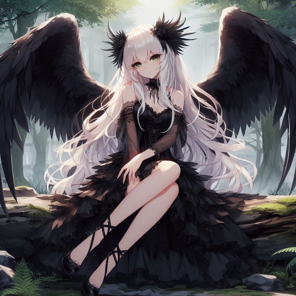Cover art for Her fall, a romance scenario on AI Dungeon