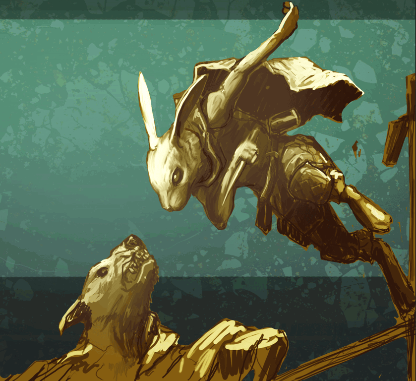 Cover art for Overgrowth - Rabbit's Revenge + Drika's story, an adaptation scenario on AI Dungeon