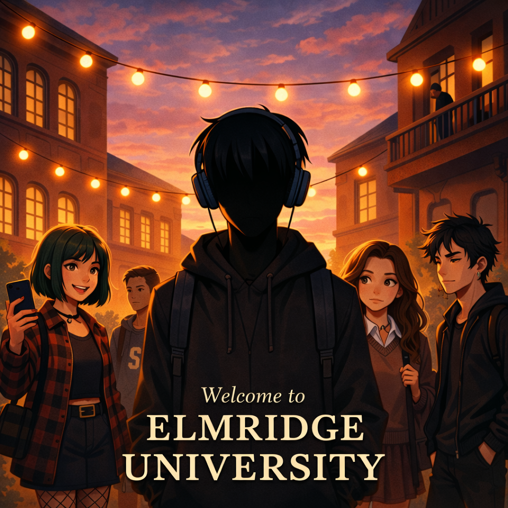 Cover art for Class of the 2010s: Elmridge University, a college scenario on AI Dungeon