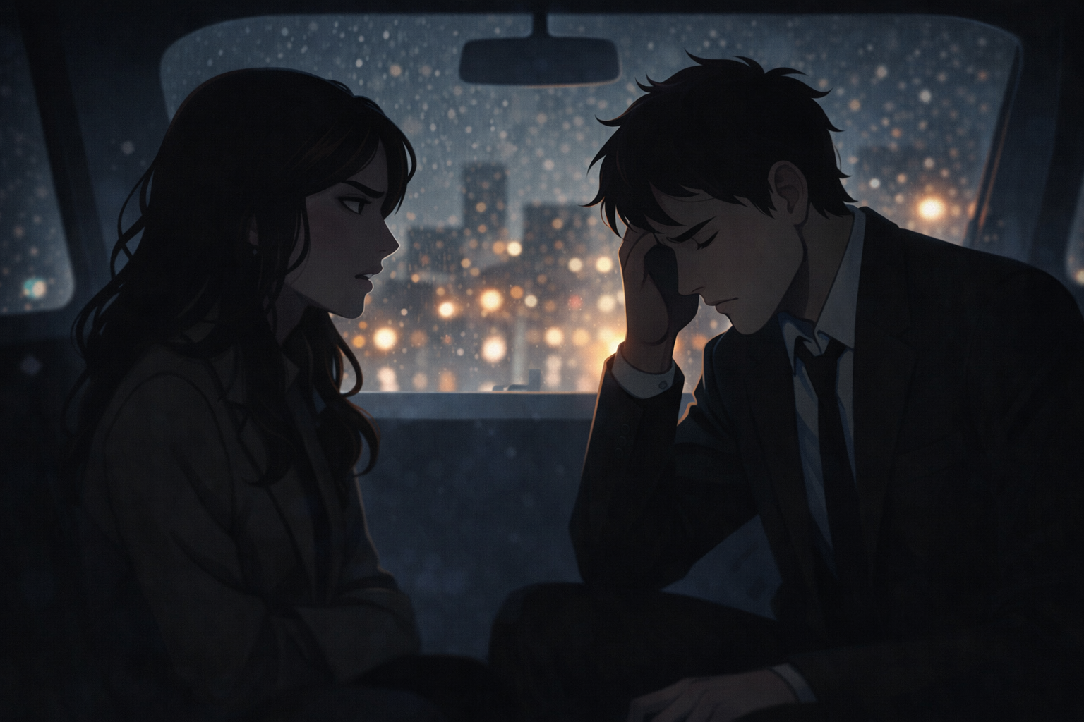 Cover art for The Ride Home, a romance scenario on AI Dungeon