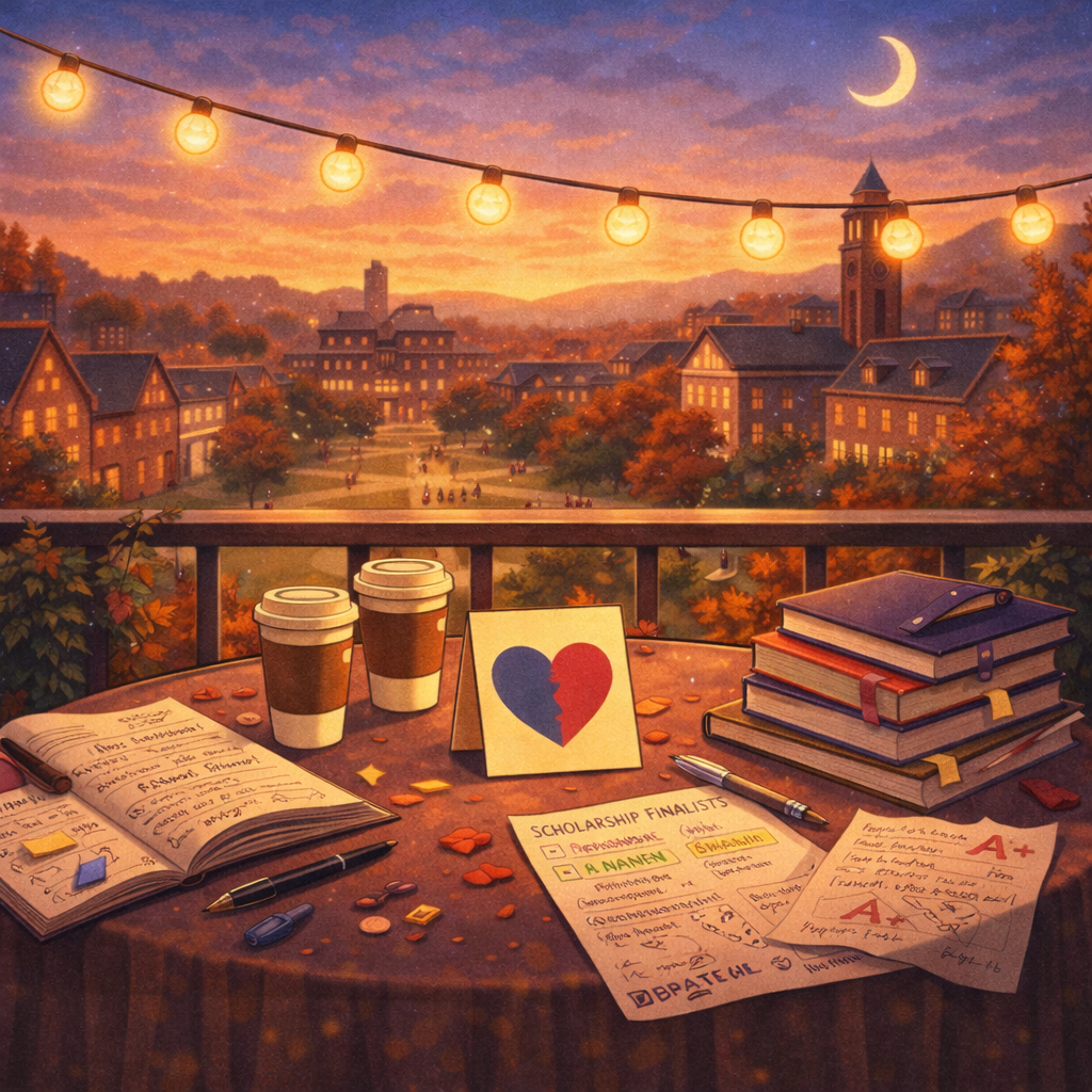 Cover art for Sharper Minds & Sharper Tongues, a romance scenario on AI Dungeon