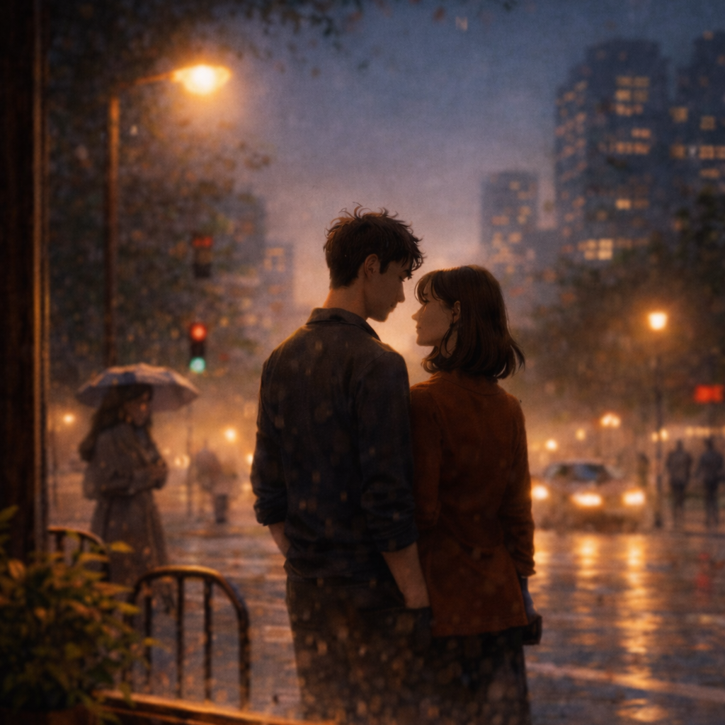 Cover art for Evren: The City of Stories, a romance scenario on AI Dungeon