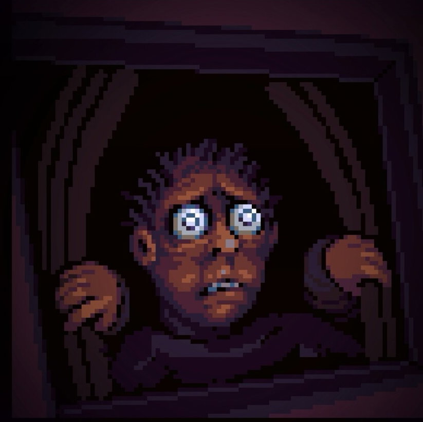 Cover art for Look Outside, a mystery scenario on AI Dungeon