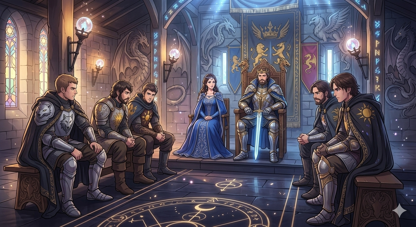 Cover art for Camelot: Perdition, an arthurian scenario on AI Dungeon
