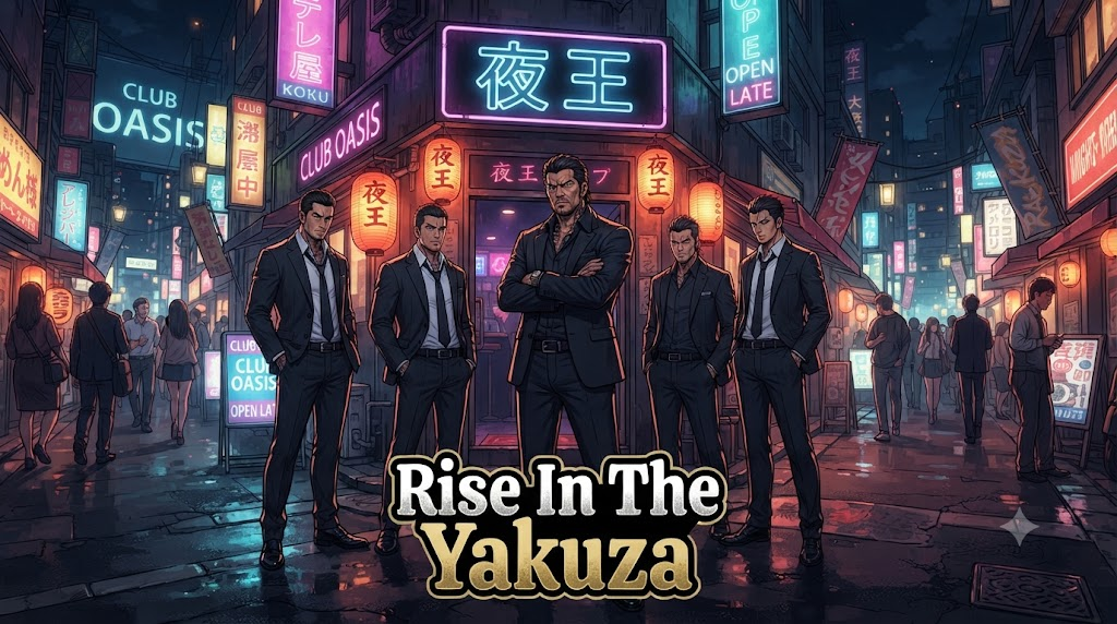 Cover art for Rise in the Yakuza, a crime scenario on AI Dungeon
