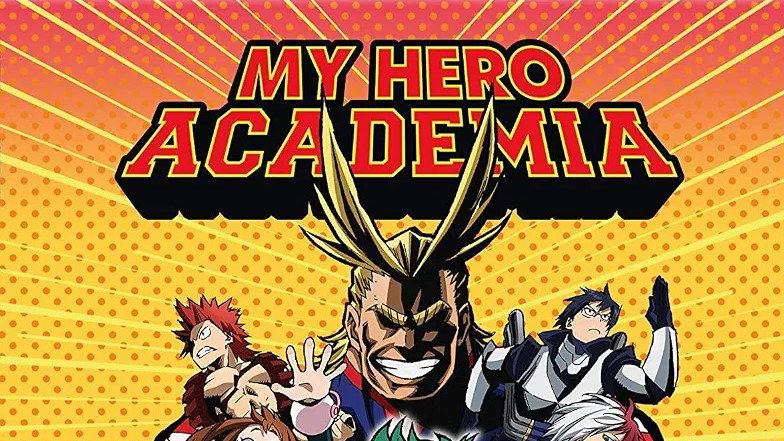 Cover art for My Hero Academia, a superhero scenario on AI Dungeon