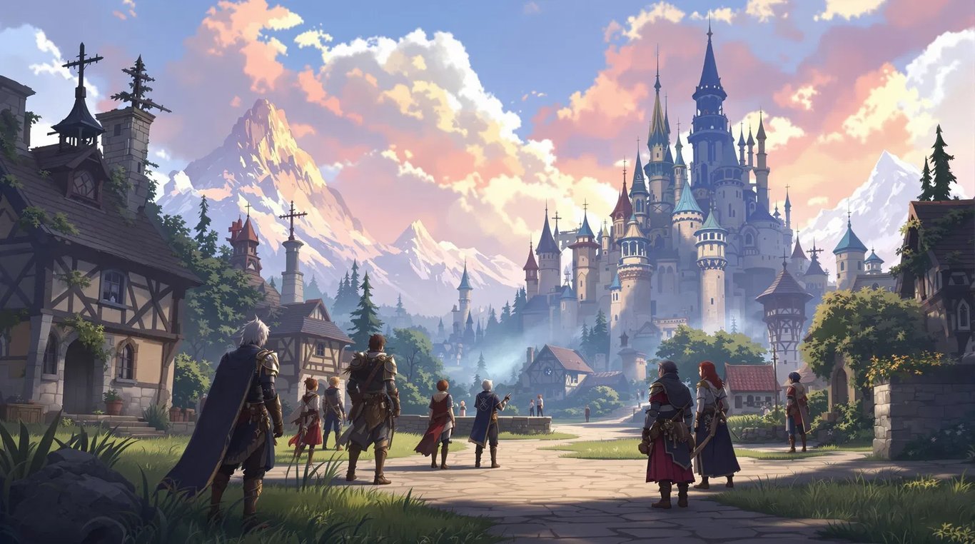 Cover art for Warhammer Fantasy, a fantasy scenario on AI Dungeon