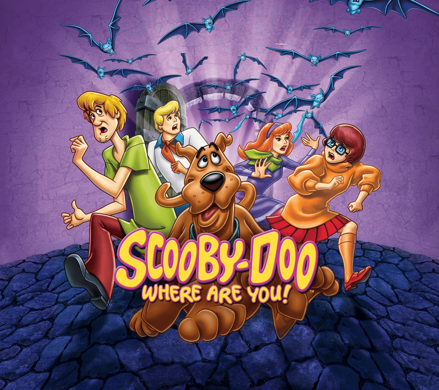 Cover art for scooby doo where are you!, a scooby doo scenario on AI Dungeon
