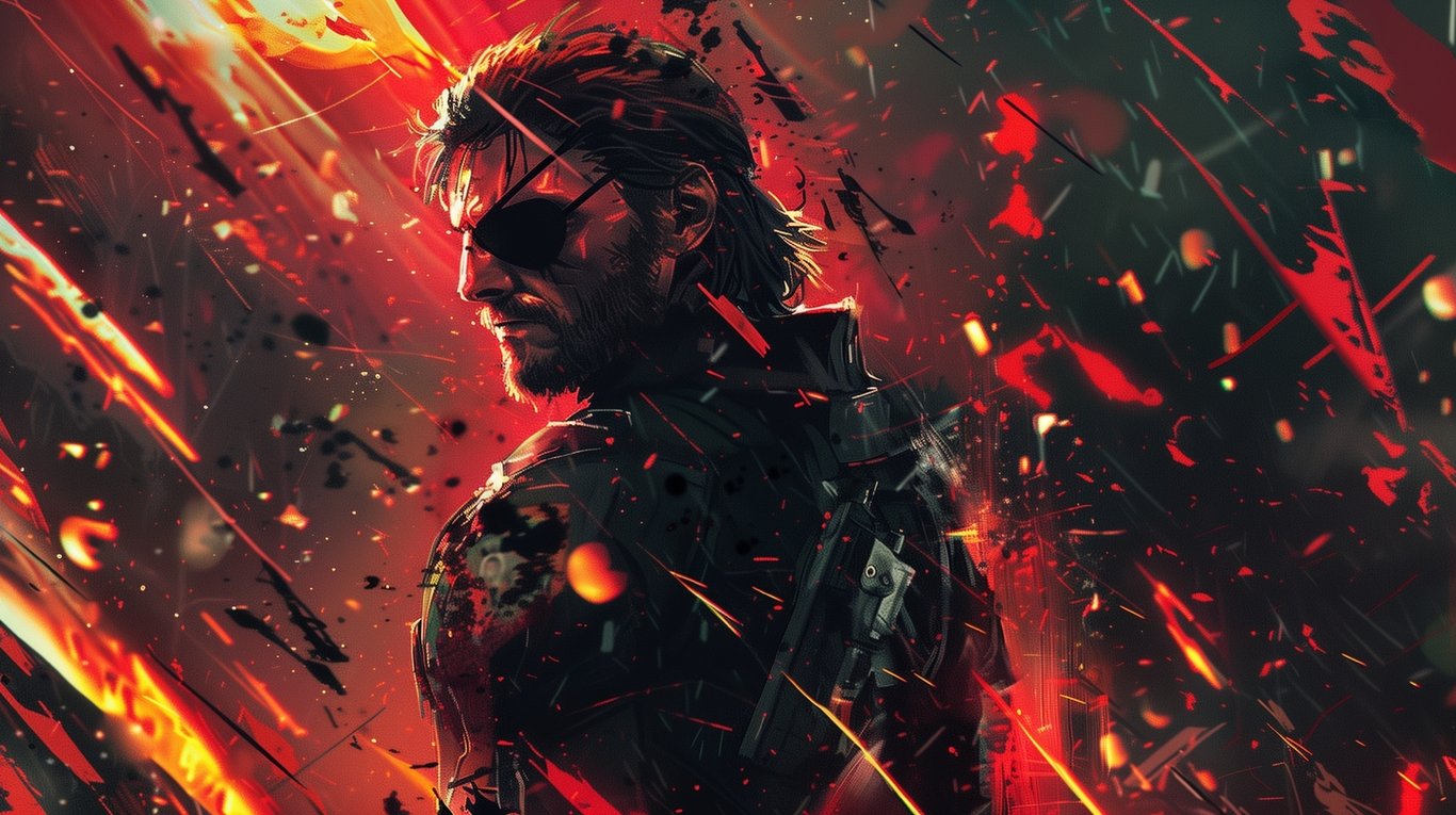 Cover art for Metal Gear: The Boss's legacy, a metal gear scenario on AI Dungeon