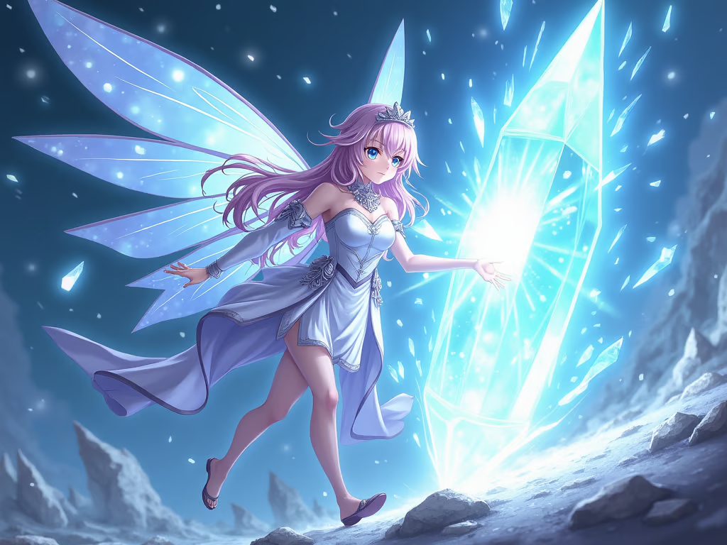 Cover art for Fairy adventure!: beyond the waterfall, a fairy scenario on AI Dungeon