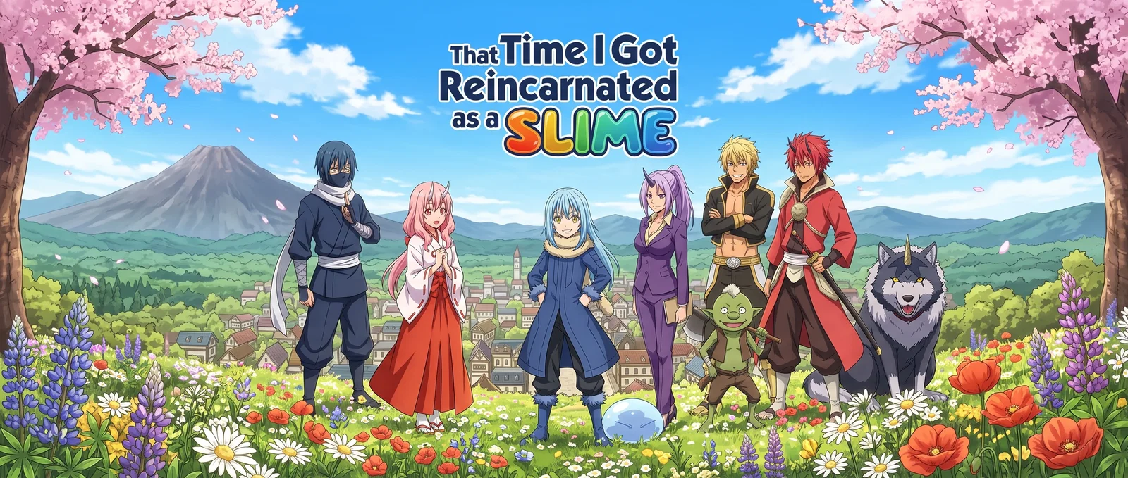 Cover art for Tensura: That Time I Got Reincarnated as a Slime, an isekai world on Voyage