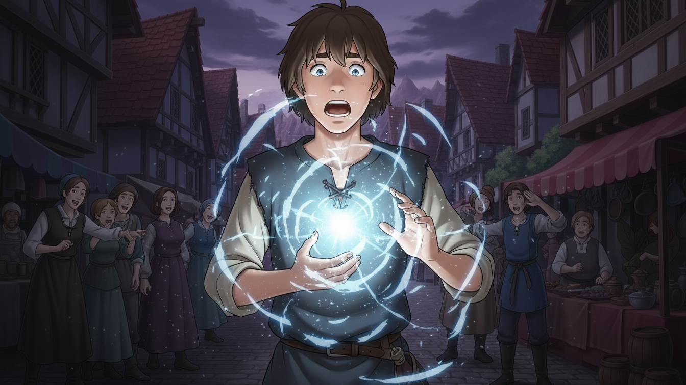 Cover art for I have magic! on AI Dungeon