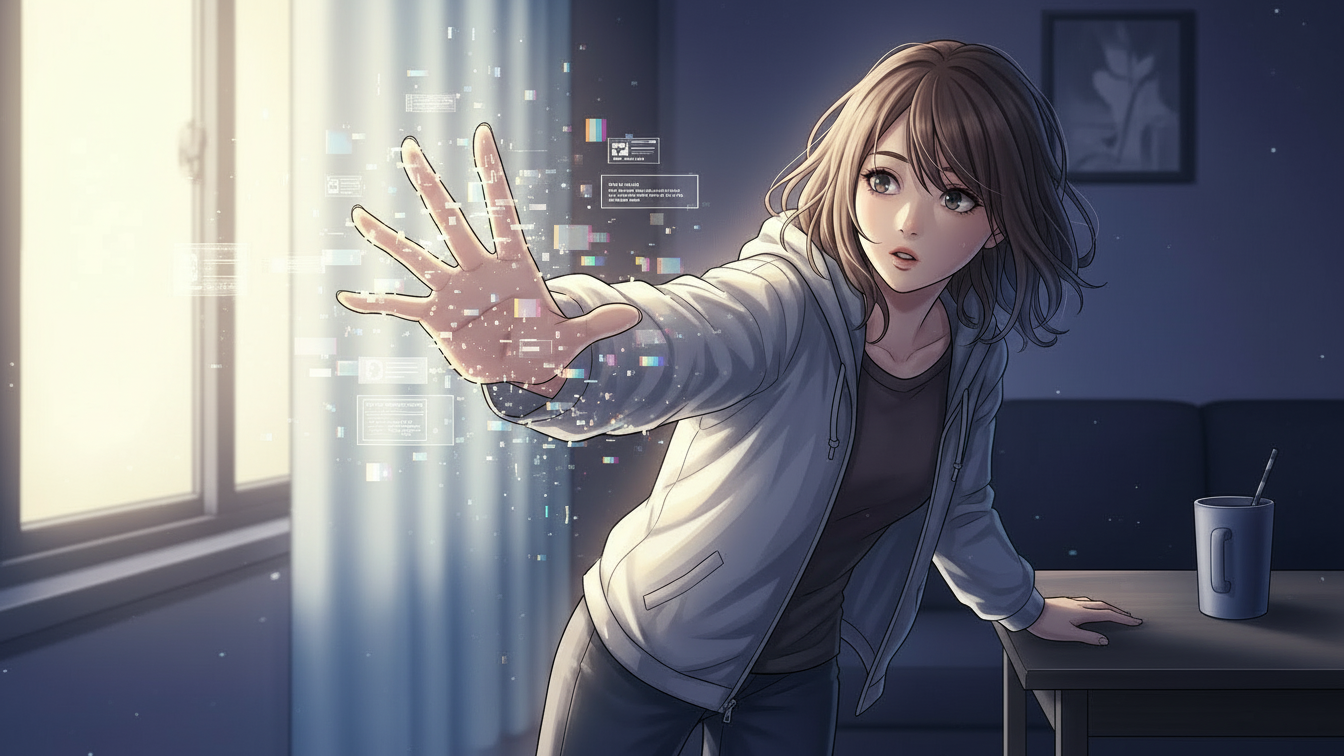 Cover art for This is the simulation, a sci fi scenario on AI Dungeon