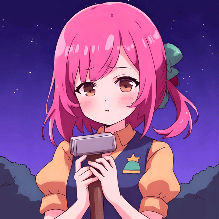 Cover art for Cutie Wants to Kill You, a comedy scenario on AI Dungeon