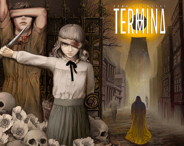 Cover art for (WIP) Fear and hunger: termina, a fearandhunger scenario on AI Dungeon