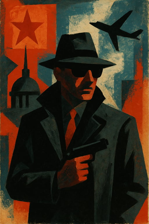 Cover art for Spy war, a spy scenario on AI Dungeon