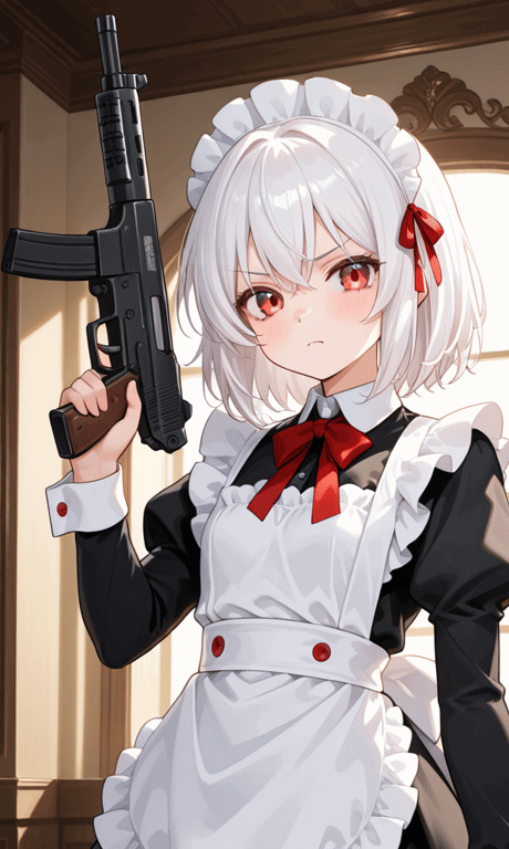 Cover art for Your Protective Maid, a slice of life scenario on AI Dungeon