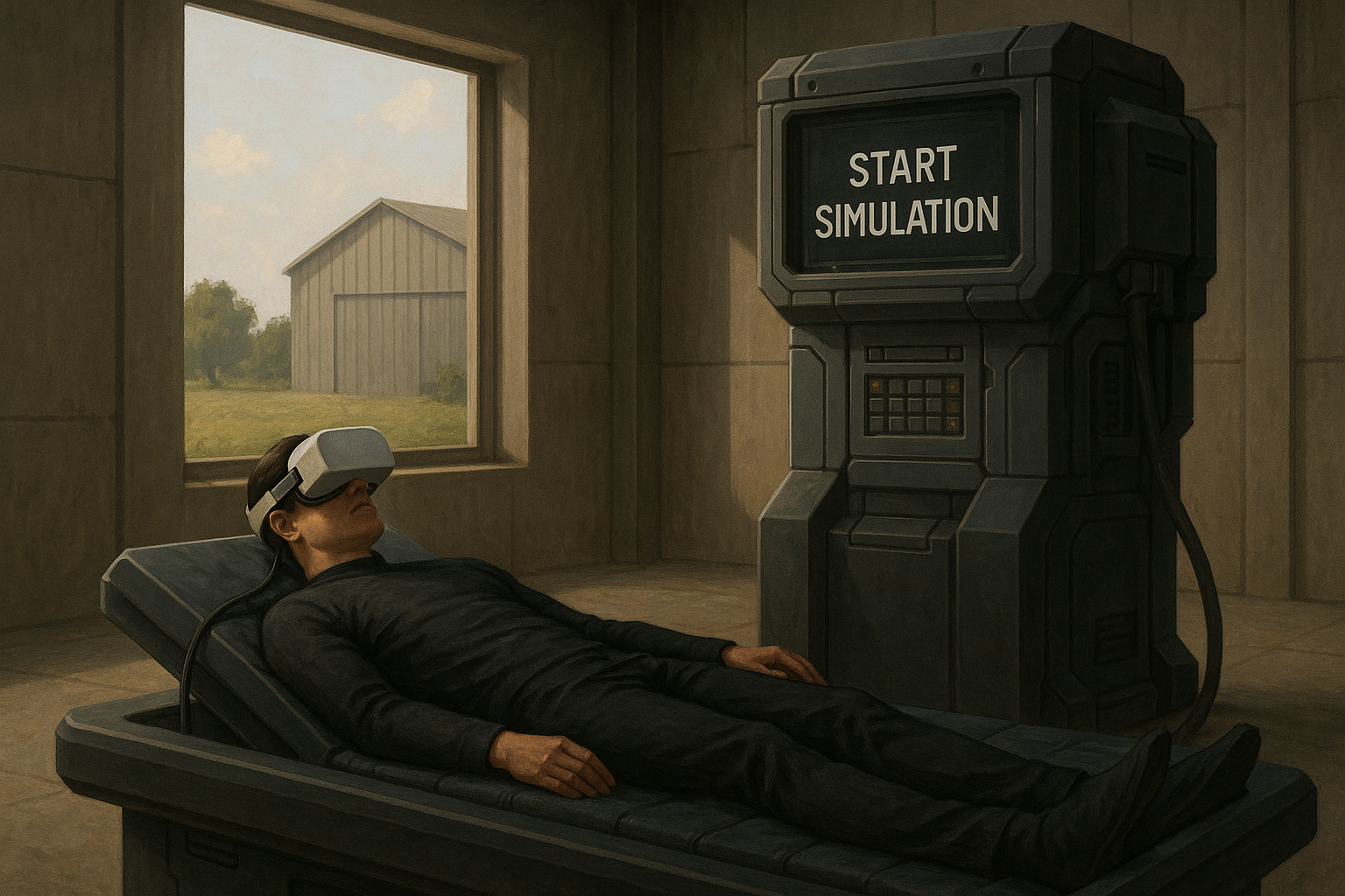 Cover art for Reality Simulation on AI Dungeon