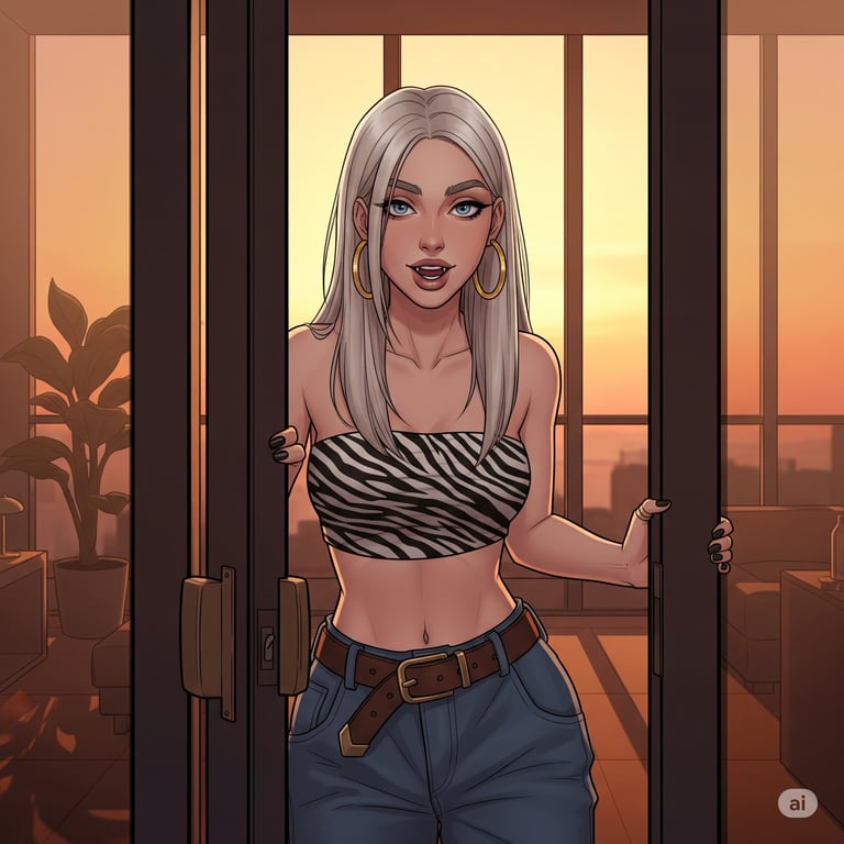 Cover art for You're The New Tenant, a new scenario on AI Dungeon