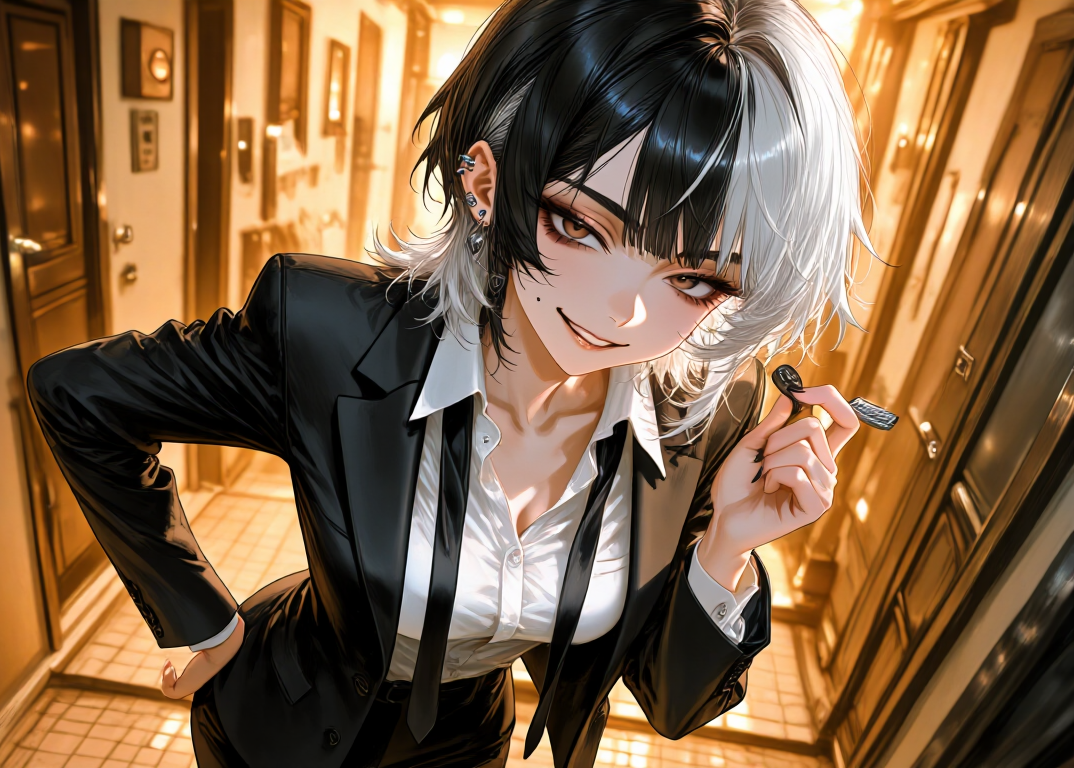 Cover art for "What Do You See In Her?", a slice of life adventure on AI Dungeon