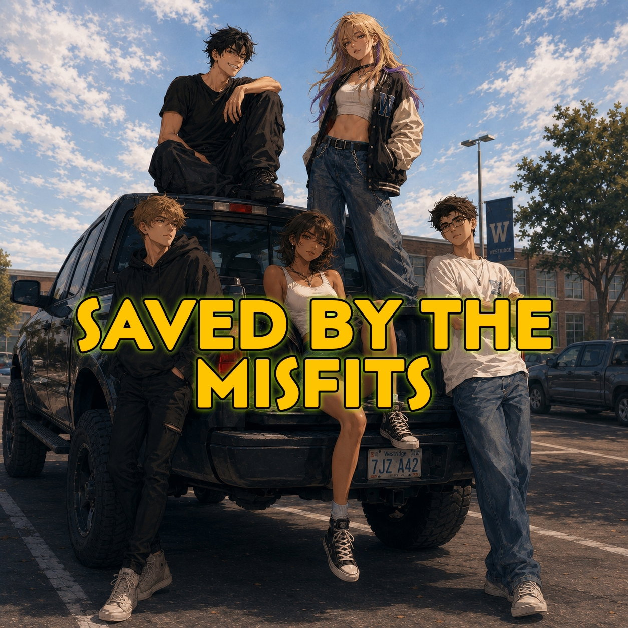 Cover art for Saved by the Misfits, a slice of life scenario on AI Dungeon