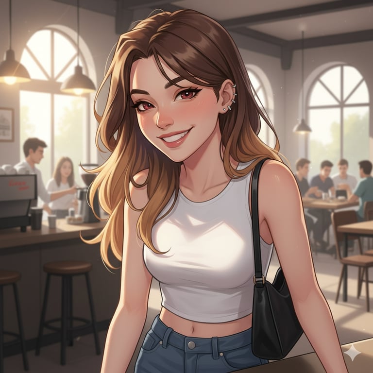 Cover art for Grounded Coffee And Sugar, a cafe scenario on AI Dungeon