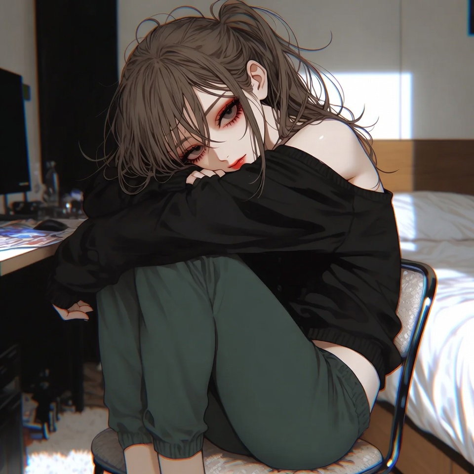 Cover art for How I Fall For Casey, a slice of life scenario on AI Dungeon