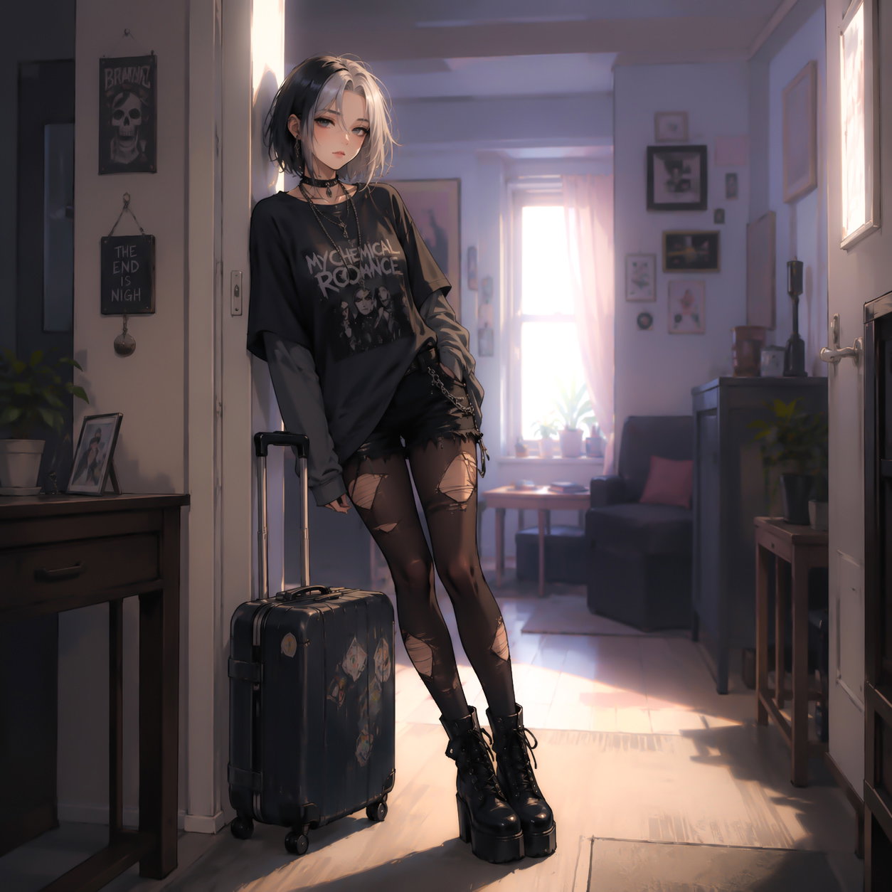 Cover art for Room Mix-up!, a slice of life scenario on AI Dungeon