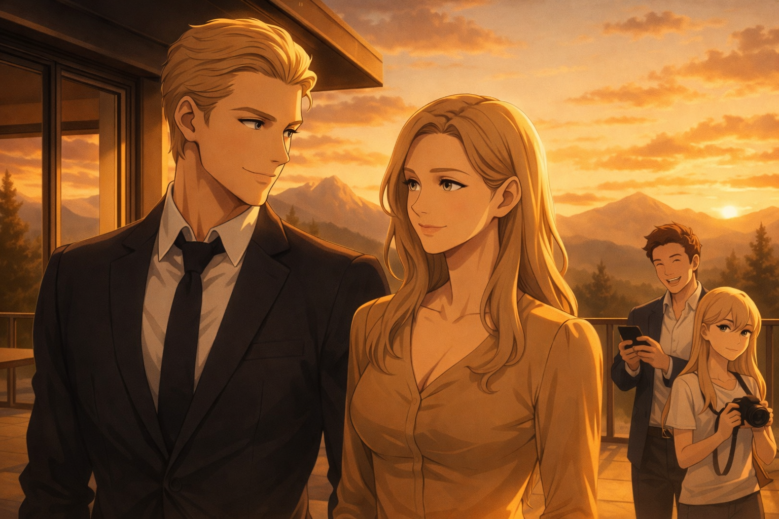Cover art for The Reunion, a romance scenario on AI Dungeon