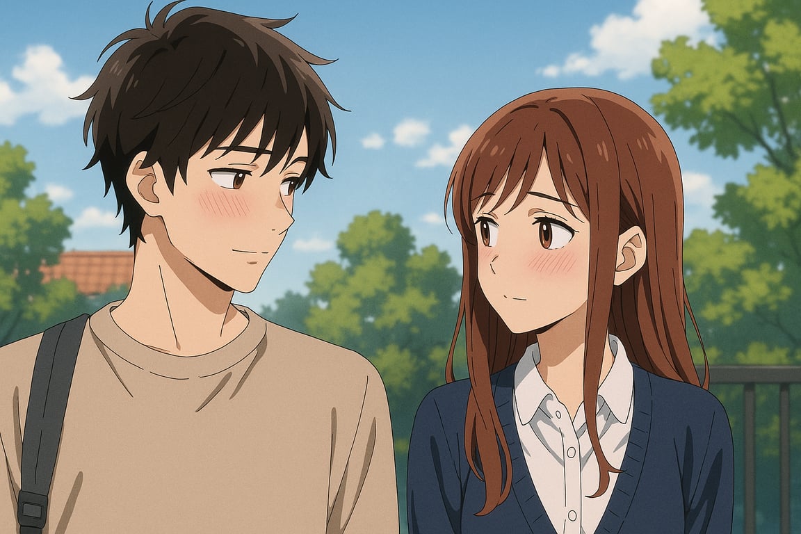 Cover art for Fake Date, Real Feelings , a couple scenario on AI Dungeon