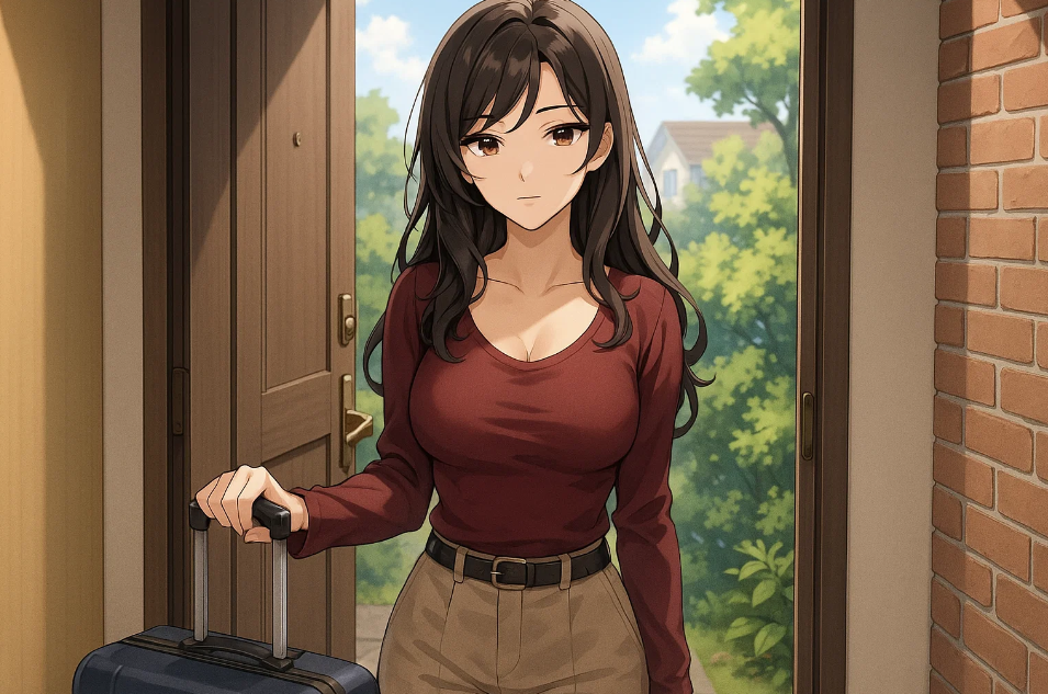 Cover art for Her Return, a couple scenario on AI Dungeon