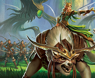 Cover art for Roots of war , a fantasy scenario on AI Dungeon