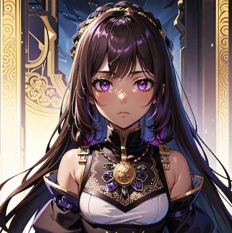 Cover art for Maiden of darkness , a fantasy scenario on AI Dungeon