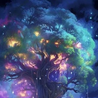 Cover art for Isekai as world tree, a world tree scenario on AI Dungeon