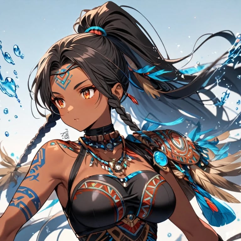 Cover art for Tribe from hollow earth, an agent scenario on AI Dungeon