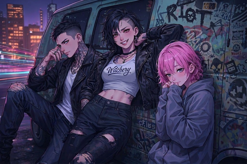 Cover art for Get Famous, a music scenario on AI Dungeon
