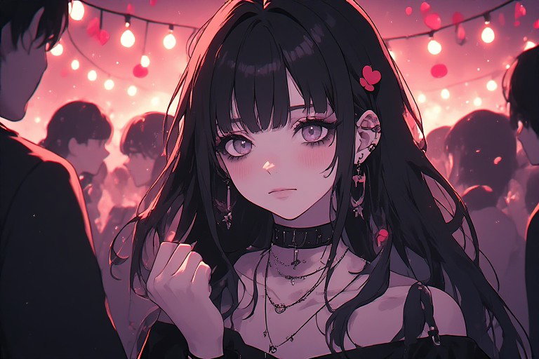 Cover art for Just for Show, a valentine scenario on AI Dungeon