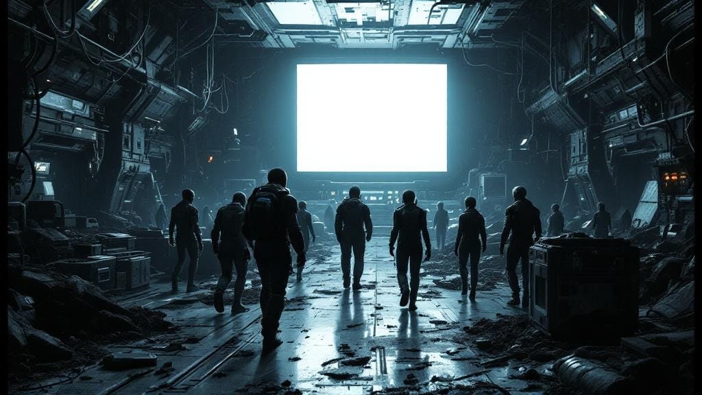 Cover art for Starbond Station, a sci fi scenario on AI Dungeon