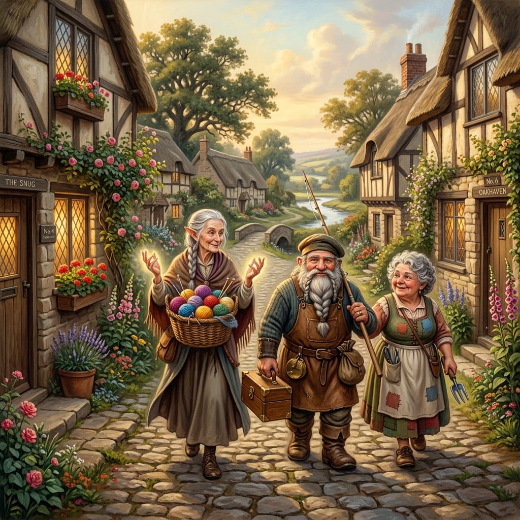Cover art for Eusebia: Village of adventurers past, a home scenario on AI Dungeon