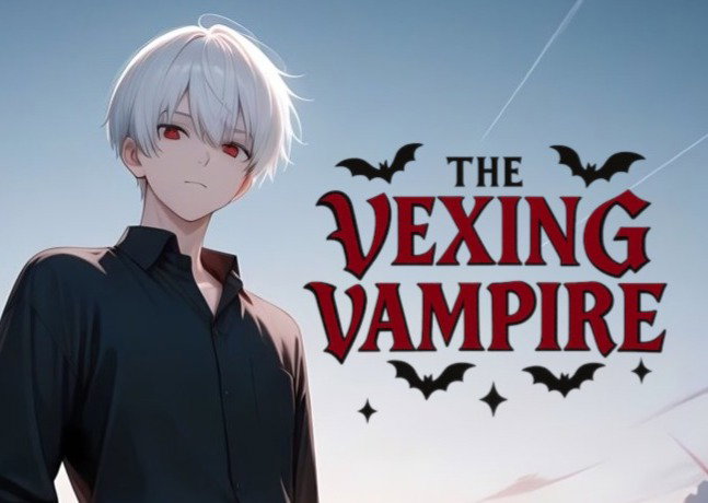Cover art for The Vexing Vampire 🦇, a savethehusbandos scenario on AI Dungeon