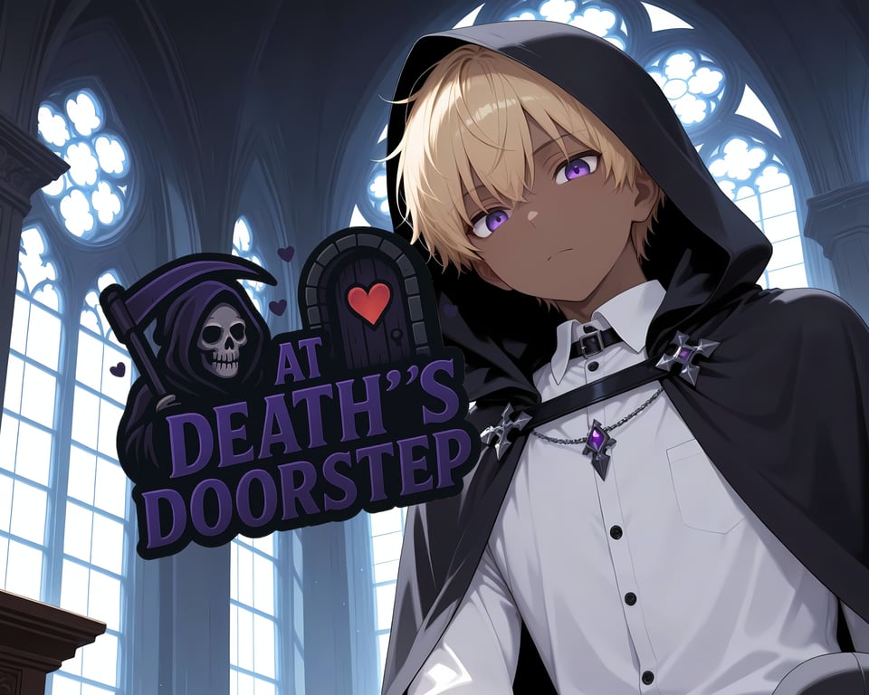 Cover art for At Death's Doorstep đź‘», a man scenario on AI Dungeon