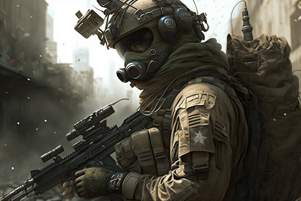 Cover art for 2130: War Of The Panzers, a war scenario on AI Dungeon