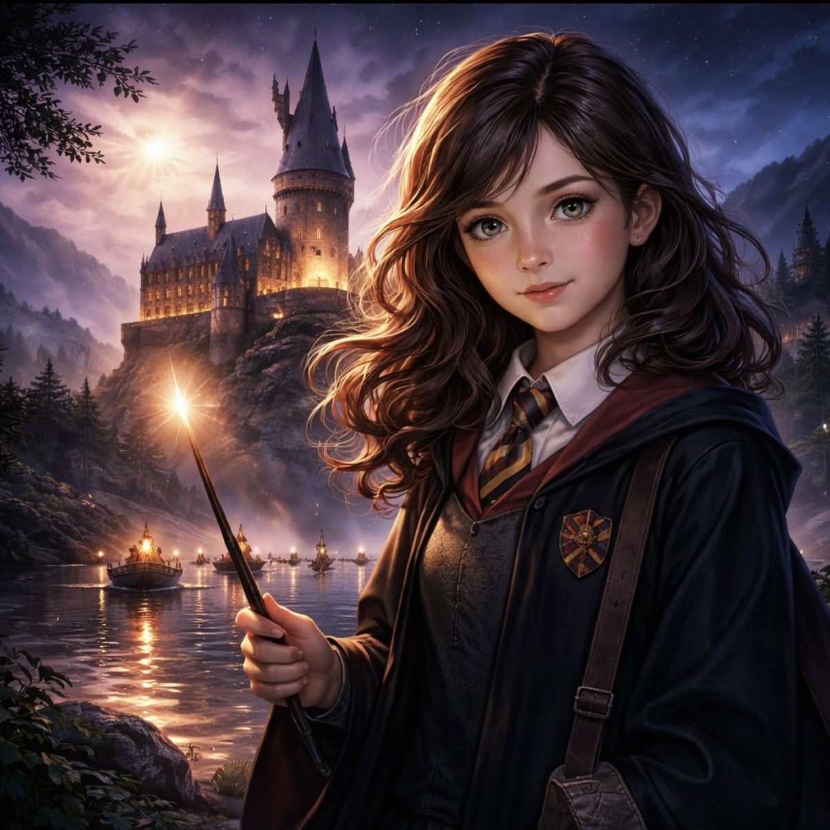 Cover art for Hogwarts, 1923: Limitless, a rpg scenario on AI Dungeon